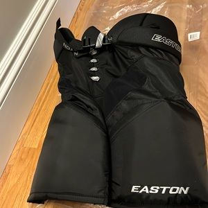 Brand new black Easton hockey pants Jr M/M